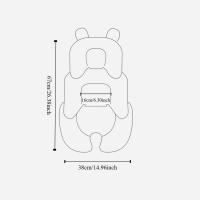 Cojín para cochecito de bebé de Color sólido, cojín para asiento de bebé, accesorios para cochecito, alfombrilla para asiento de coche, forro para asiento de coche, colchón con carrito - details 1