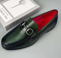 Hermosos hombres informales de verano, transpirables y antideslizantes, nuevos modelos de negocios, zapatos cómodos de cuero genuino para hombres - details 14