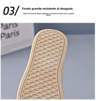 Nuevos Zapatos Casuales Versátiles, Zapatos De Tablero Transpirables De Malla - details 8