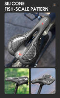 WEST BIKING-sillín de GEL de sílice para bicicleta, suave, amortiguador, transpirable, hueco - details 16