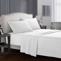 Juego de Ropa de Cama de Poliéster Microfibra Cepillada 4 Piezas: Funda de Almohada Plana, Sábana Bajera y 2 Fundas de Almohada - details 5