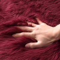 Alfombra de Lana Suave para Dormitorio Sala de Estar Alfombra para Coche Sofá Silla Cojín Lavable Alfombra de Piso para Dormitorio - details 22
