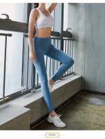 Pantalones De Yoga De Cintura Alta Para Mujer, Para Correr, fitness, levantamiento De Glúteos, Cómodo, 2024 - details 9