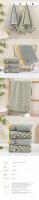 Bath towel wholesale, cotton multicolor, soft skin, adult body bath towel, bathroom accessories, sauna, spa, beach，home 40*90cm - details 6