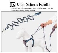 Correa para Mascotas TRUELOVE con Asa Acolchada de Neopreno Control de Tráfico Fuerte y Fácil de Usar Viaje para Perro y Gato TLL3112 - details 4