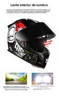 Casco motocross MX Carreras de Locomotora ciclismo carretera hombre - details 3