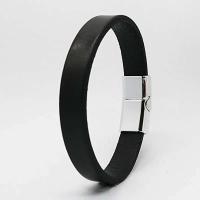 Pulsera Dijie punk retro de alta calidad con hebilla magnética tejida multicapa de piel de vaca para hombre, venta al por mayor de regalos de joyería - details 3