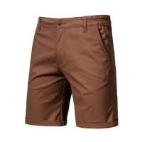 AIOPESON Shorts Para Hombre Algodón 100% Cuello Elasticidad Estilo Casual Verano 10 Colores Pantalones De Playa - details 8