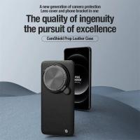 Xiaomi NILLKIN CamShield Prop Funda de cuero antideslizante anticaída soporte plegable cubierta de cámara para Mi 14 Ultra - details 0