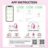 Leten Vibrador Vaginal Controlado por APP Estimulador Táctil para Parejas - details 0