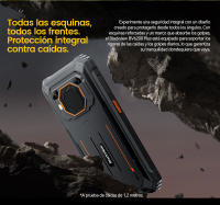 Blackview BV6200 Plus Teléfono Robusto con Batería de 11000mAh, Pantalla HD+ de 6.56'', Procesador Octa Core T606, Cámara AI de 16MP+2MP, Android 14 Certificado CE - details 14