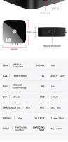 Receptor de Audio NFC con Bluetooth 5,3, 3,5mm, AUX, R/L, RCA, estéreo, sin pérdidas, adaptador inalámbrico de música HIFI, USB, u-disk, Control remoto de reproducción - details 13