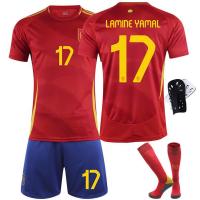 Camiseta España UEFA EURO 2024 Gavi 9 Pedri 26 Morata 7 Rodri 16 - Camiseta Selección Española Adulto Hombre/Mujer/Fútbol - Tecnología Dry Fit - details 5