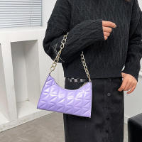 Bolso de hombro Hobo para mujer, bolso de cadena, a cuadros, de moda, avanzado, nueva tendencia - details 27