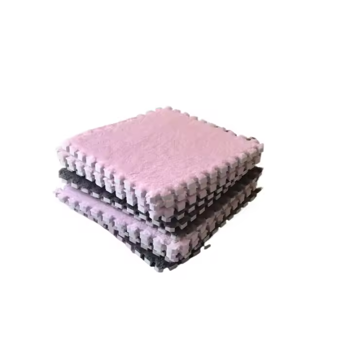 Alfombra de empalme de 20 piezas para habitación, manta de cabecera para niños, resistente a las manchas, 30x30 Cm - 1