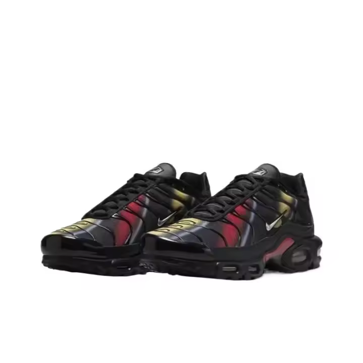 Leten Max Plus negro amarillo rojo moda cojín de aire antideslizante hombres zapatos para correr Casual zapatillas de calle HF9989-001 zapatos de trabajo - 1