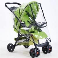 Paraguas impermeable transparente para bebé, accesorios para cochecito, cubierta de lluvia para Buggy, protector de viento Universal - details 3
