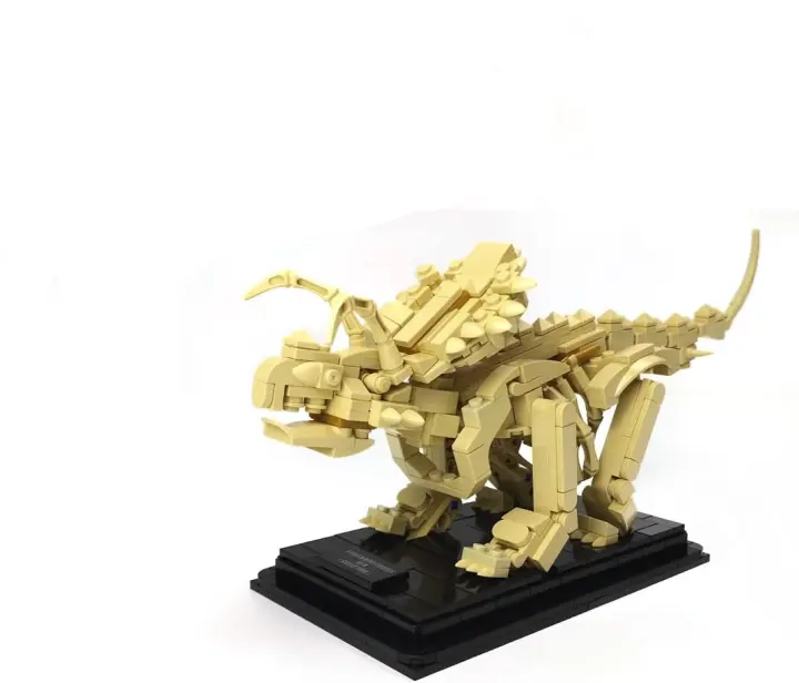 Nifeliz-Kit de construcción de fósiles de dinosaurio, Tyrannosaurus Rex, 523 piezas, habilidades creativas - 1