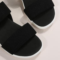 Sandalias de cuña para mujer, calzado moderno y cómodo, de verano - details 3