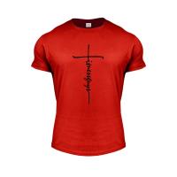 Camiseta de Algodón para Hombres Ajuste Delgado, Manga Corta, Estampado, Moda de Verano Casual - details 13