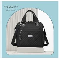Bolsa de tela impermeable de nailon portátil de gran capacidad bolsa de almuerzo de hilo de bordado para mujer bolsa de hielo bolsa de picnic para salir - details 27