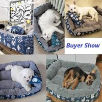 Cama suave y cálida para gato, colchón para mascotas, nido de algodón para perros pequeños, medianos y grandes, esterilla para cesta de invierno - details 2