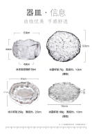 Posavasos japonés hecho a mano de cristal de Kung Fu, dios maestro, taza de degustación de té, taza individual - details 3