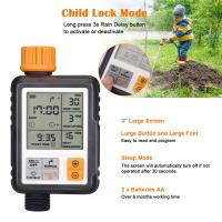 Eshico Temporizador automático diario de agua digital para riego al aire libre, accesorios de jardín, programador ajustable - details 9