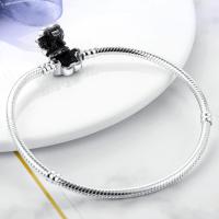 Pulsera de plata de ley 925 con forma de corazón y mariposa para mujer, brazalete de cadena de seguridad, compatible con abalorios originales, joyería - details 32
