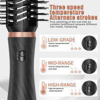 Horquilla de Aire Caliente Multifuncional Seis en Uno Secador de Cabello de Secado Rápido con Automática de Succión para el Hogar Alisador de Cabello Liso y rizado - details 2
