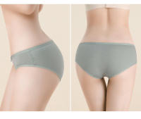Bragas de algodón de 7 piezas para mujer, ropa interior transpirable con lazo bonito, bragas sólidas, calzoncillos suaves y sexys, lencería femenina cómoda - details 12