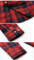 Camisa de manga larga a cuadros a rayas para hombre, camisas clásicas de oficina de un solo pecho, Camisa informal a la moda de otoño, 7XL - details 42