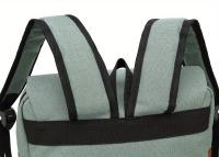 Mochila de estudiante Mochila de viaje Mochila casual al aire libre para hombres y mujeres Bolsa de computadora Bolsa de hombro Mochila multiusos con decoración de cinturón - details 13