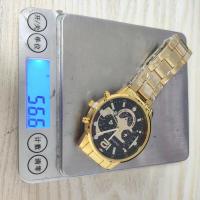 Moda masculina de acero inoxidable con calendario estilo puntero de reloj - details 10