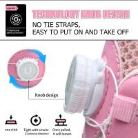 Zapatos de Seguridad Ligeros para Trabajo Zapatillas Protectoras Transpirables con Botón Giratorio - details 2