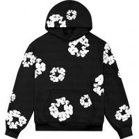 Kapok-Sudadera con capucha suelta de espuma para parejas, traje informal de high street n, Y2K - details 4