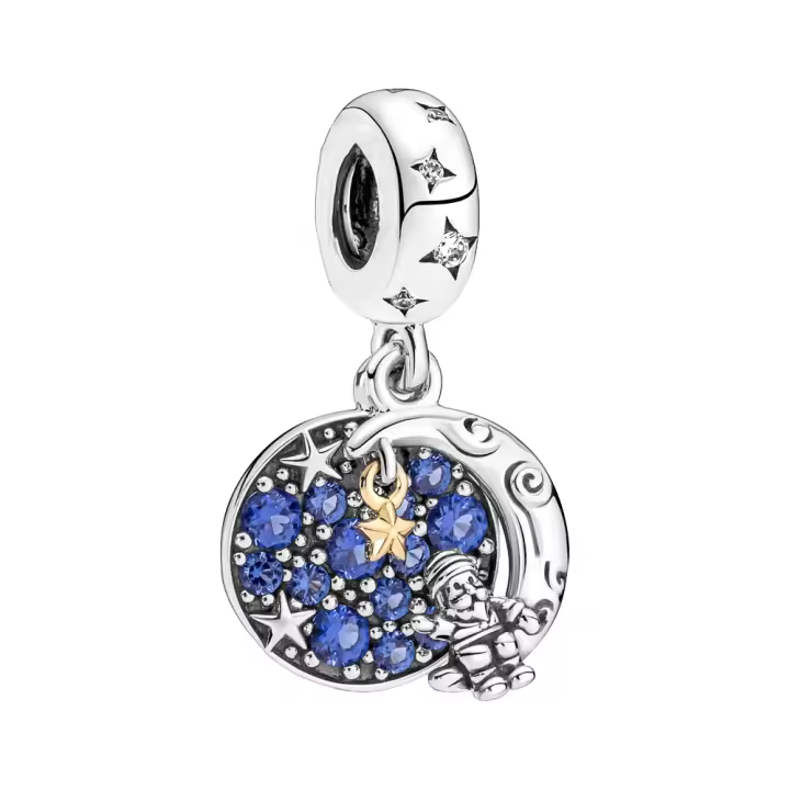 Pulsera de plata con tema navideño, colgante de joyería de cuentas exquisitas para mujer, accesorios DIY 2025 - 1