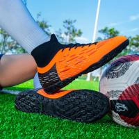 Zapatos de Fútbol de Caña Alta Ultraligeros Zapatillas de Fútbol Antideslizantes para Entrenamiento en Césped, Nuevos 2024 - details 18