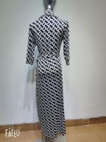 Vestido de noche Vintage para mujer, traje largo ajustado, estampado Y2K, informal, para fiesta y playa, Verano - details 61