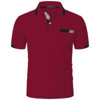 Camisa Polo Para Hombre Verano Manga Corta Clásica Con Botones Ajustada Ligera Transpirable Moda Streetwear Polyester - details 8