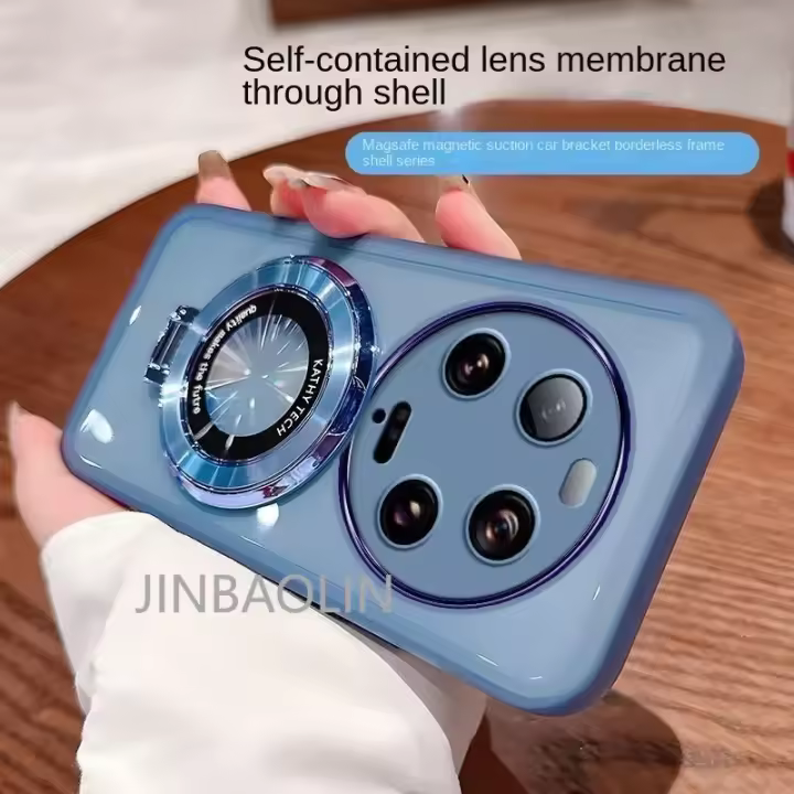 Funda Ultra para Xiaomi 15 14 Simple Antipresión Transparente Soporte de Lente - 1