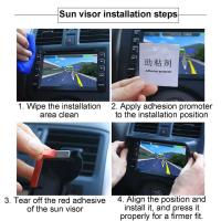 Navegador de navegación para automóvil, navegación GPS, parasol para automóvil, bloque de pantalla - details 8