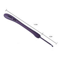 Agujas de Crochet de Aluminio con Mango de Plástico 8Pcs para Costura y Artesanías Tamaño 2.5-6.0mm Ergonomía Tejido DIY - details 1