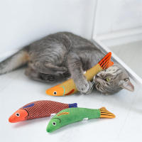 Juguete de Gato Simulación 3D de Pescado Juguete de Mordedura Interactiva para Gatitos y Carpas - details 4