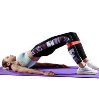 Bandas elásticas de resistencia para Yoga, equipo de entrenamiento para Crossfit, Pilates, 5 niveles diferentes, Ideal para el hogar - details 7