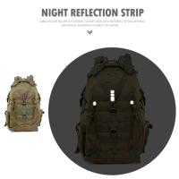 Mochila de Camping de 40L Bolso de Viaje para Hombre Mochila Táctica Molle para Escalada, Senderismo, Pesca Reflectante al Aire Libre - details 1
