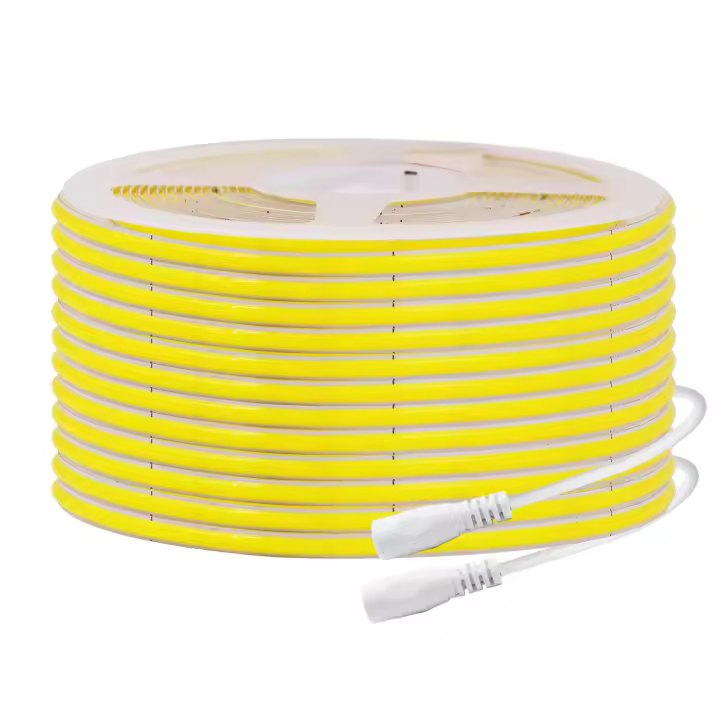 Tira de luces LED COB Superfina, cinta suave y Flexible de 5mm, 320LED/m, cc 12V, barra de luz roja, verde, azul, blanco frío y cálido para iluminación de decoración - 1