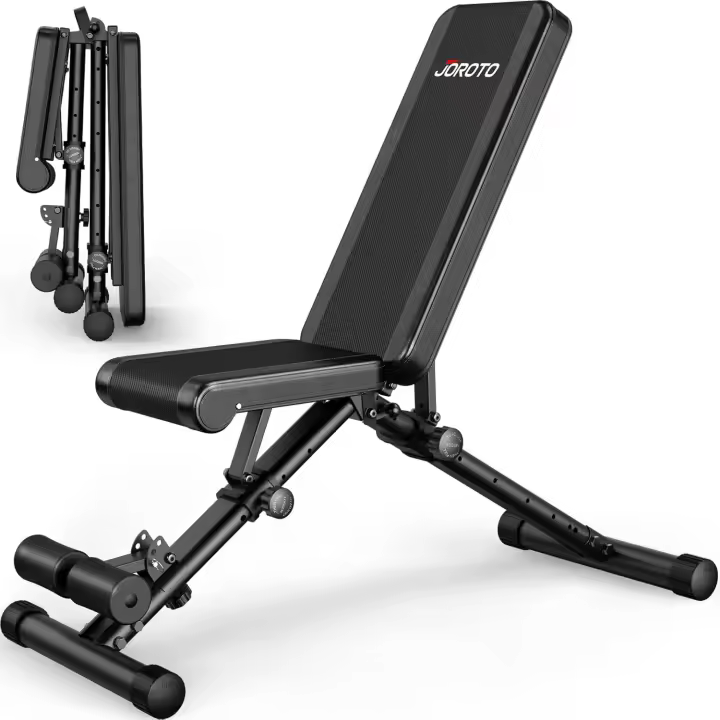 MD35 Banco de Pesas Ajustable - Bancos de Entrenamiento de Fuerza de Carga de 318 KG para Banco de Pesas Plegable de Cuerpo Completo en Casa (con Ajuste Rápido de Bloqueo Automático) - 1