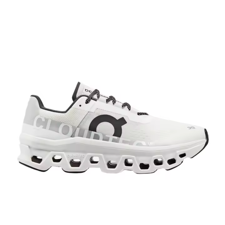 Zapatillas Blancas On Running Cloudmonster Todo Blanco - 1