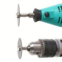 Corte de Madera con Mini Sierra Circular HSS de Alta Velocidad para Dremel Fordom Herramienta Rotativa con Juego de Ruedas de Cortadores de Plástico y Metal Suave de 1/8" y 1/4" - details 6